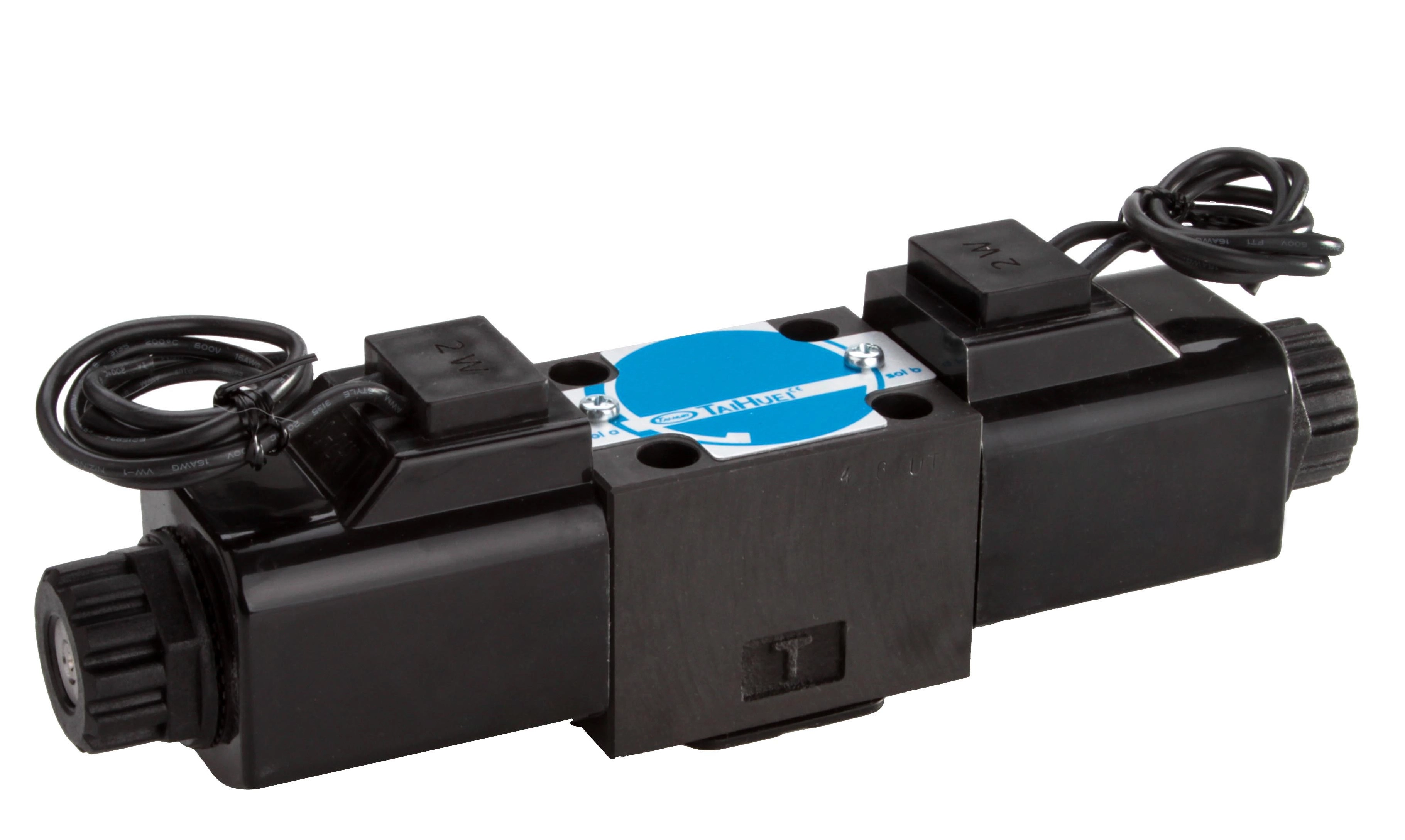 HD-***-G02-2W-*-DC (Two-Way) ----IP67 Wire Leads Connector High Efficiency and Low Current Solenoid Directional Control Valve