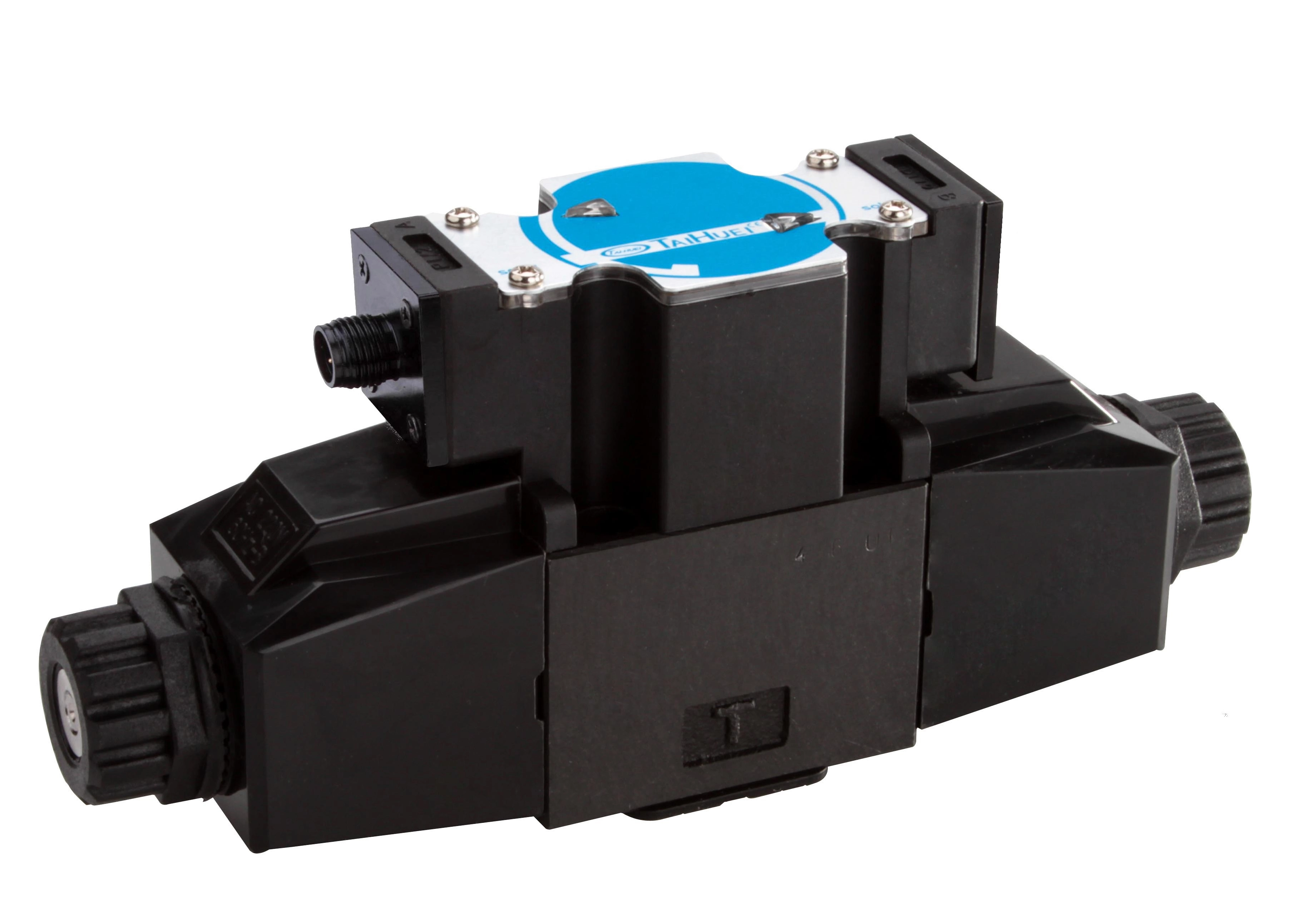 HD-***-G02-M4-B-AC (Two-Way) M12- 4 Pin High Efficiency and Low Current Solenoid Directional Control Valve