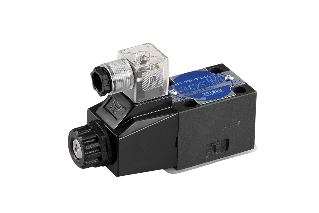 HD-G02 Single-Solenoid AC Valve (IP65 Plug/DIN Connector)