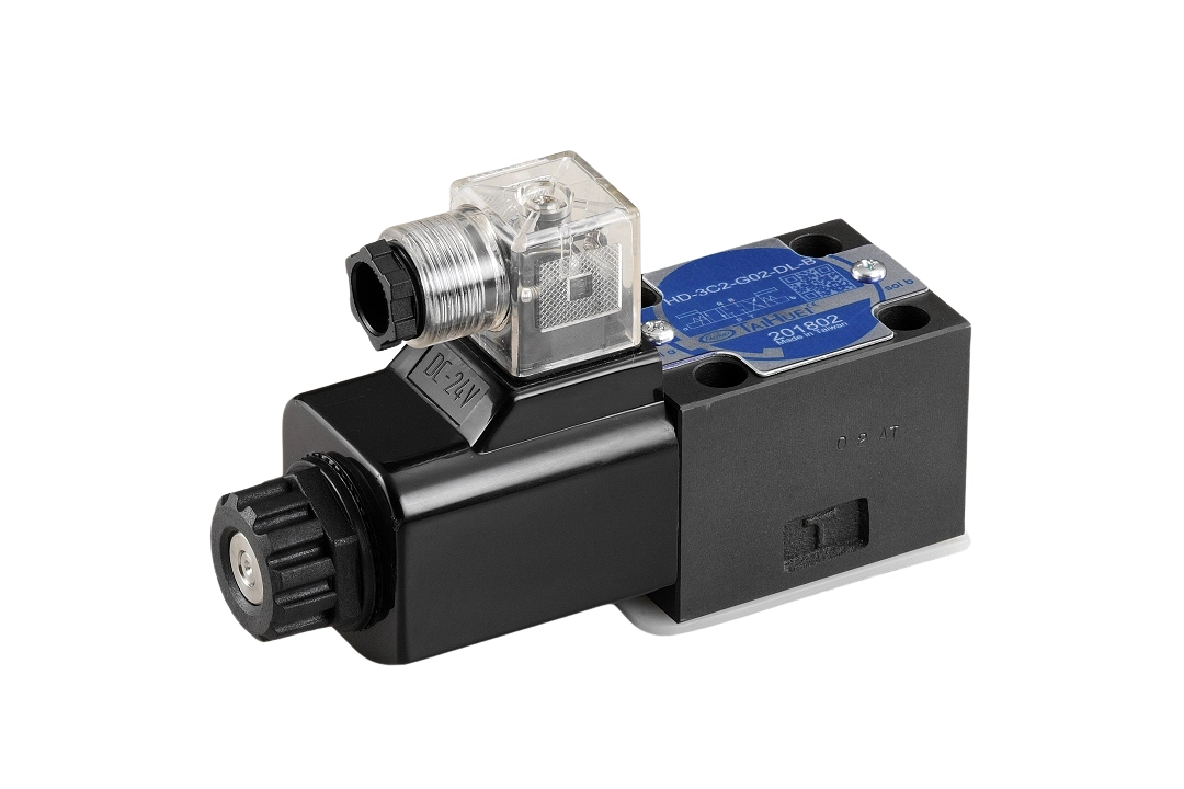 HD-***-G02-DL-*-DC (One-Way) ----IP65 DIN type High Efficiency and Low Current Solenoid Directional Control Valve