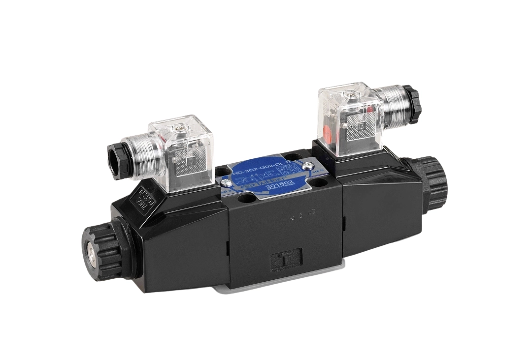 HD-***-G02-DL-*-AC (Two-Way) ----IP65 DIN type High Efficiency and Low Current Solenoid Directional Control Valve